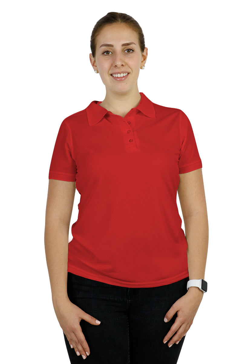 Camisas Polo Dry Playera Tipo Polo Roja Mujer Playera Polo Dry Fit